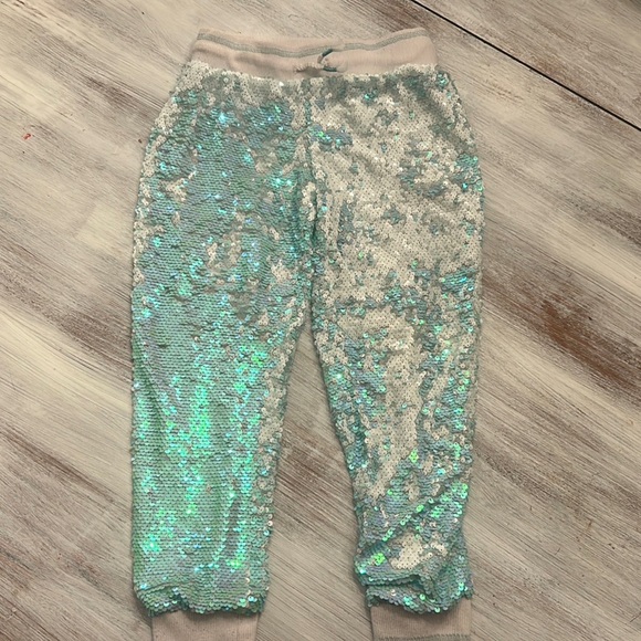 More Than Magic Sequins Pants Girls Size 6 - Picture 1 of 1